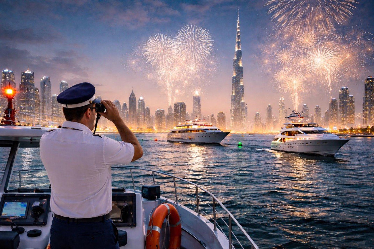 How Does Dubai Manage Marine Navigation Efficiently on New Year’s Eve? | Marine Traffic Management in Dubai